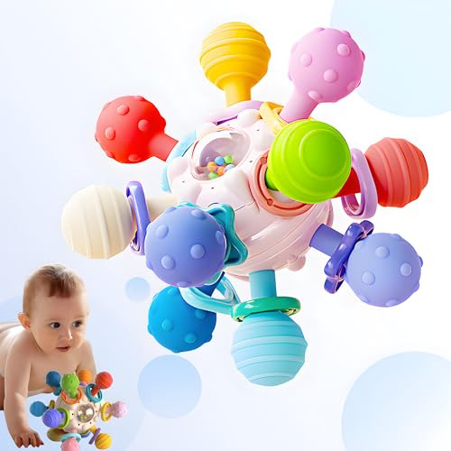 Baby Sensory Teething Toys - Teething Montessori Learni...
