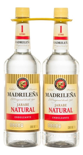 Jarabe Natural Madrileña Endulzante 2 Pzs **envio Gratis**