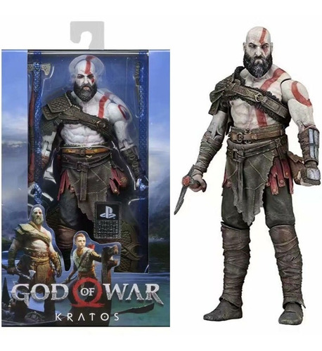 God Of War (2018) Kratos Acción Figura Modelo Juguete Regalo
