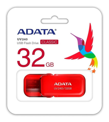 Memoria Usb Adata 32gb Uv240 Usb Flash Drive Usb 2.0