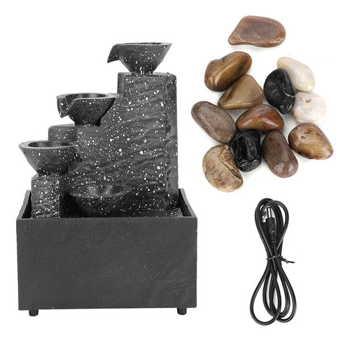 Fuente De Agua De Escritorio, Decoración Usb, Manualidades P