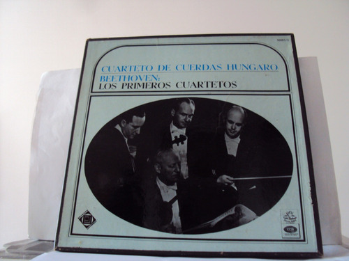 Vinilo Lp 206 Cuarteto De Cuerdas Hungaro Beethoven Los Prim