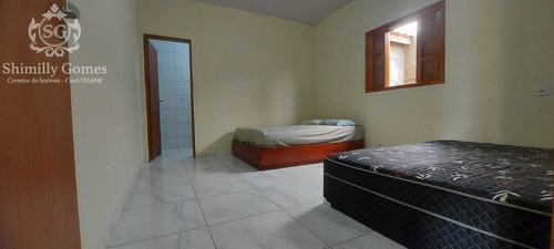 Imagem 15 de 16 de Chácara Com Ótima Localização, Casa 3 Dormitórios, Churrasqueira E Piscina.