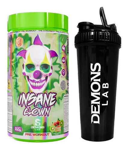 Lançamento Insane Clown 350g + Coqueteleira 600ml - Gummy