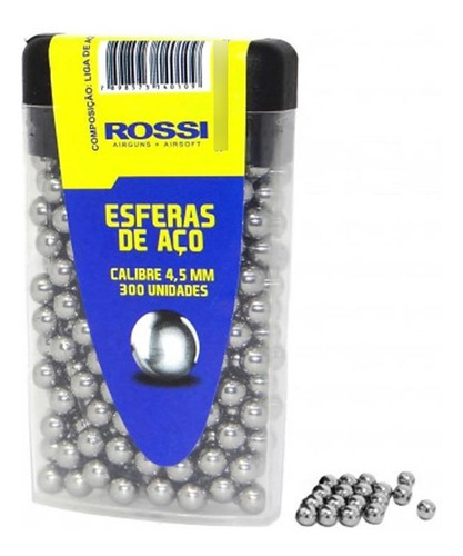 Imagem 2 de 4 de Esferas De Aço 4,5mm Rossi Ampola De Co2 Óleo De Silicone