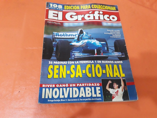 Revista El Grafico 3940 Independiente Campeon Recopa F1 Bsas