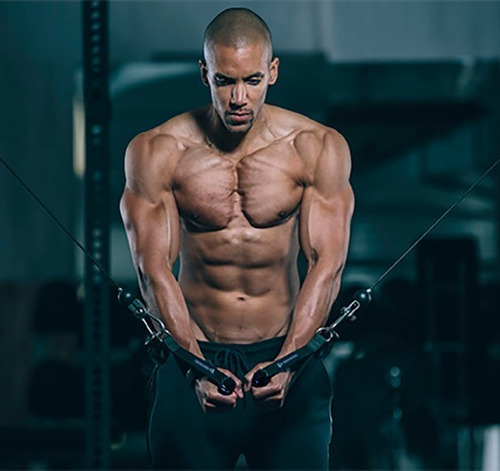 Agarre Poleas Jalones Tira Multifunción Gimnasio Genetic Color Verde Militar