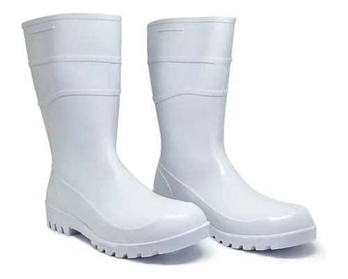 Bota De Pvc Impermeável Chuva Cano Médio - Fujiwara