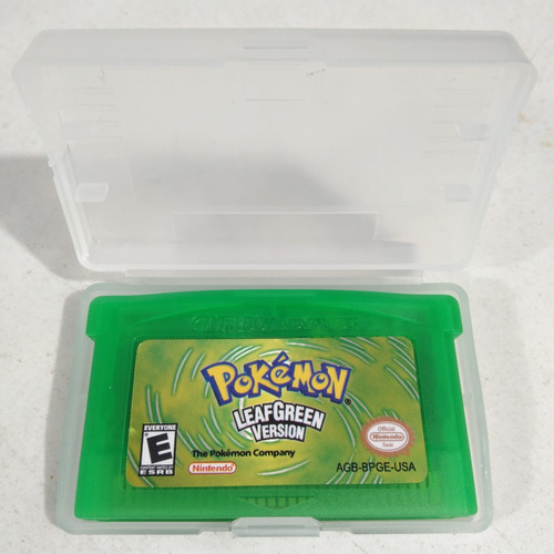 Pokemon Leaf Green Nintendo Game Boy Advance Fisico Pikachu (Usado)