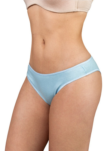 ` Bikini De Algodon Mujer Paquete De 12 Piezas Colores Suave