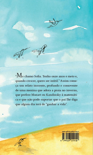 A praia dos inúteis, de Nogués, Alex. Editorial Biruta, capa mole em português, 2020
