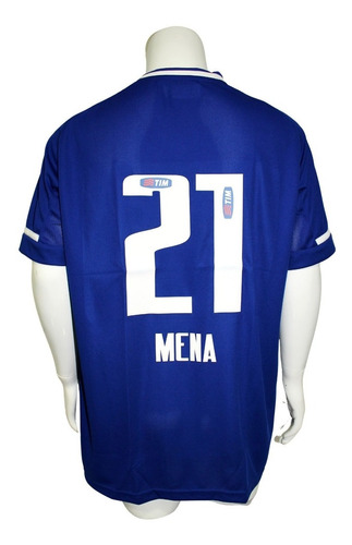 Camiseta Cruzeiro 2015-16 Titular N° 21 Mena Penalty