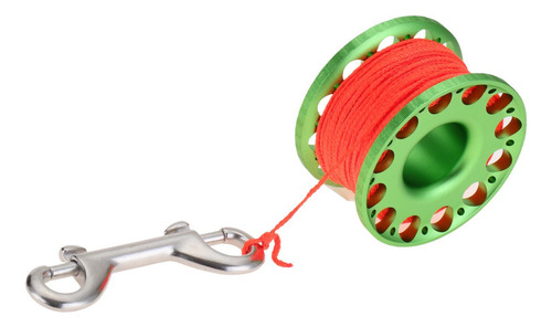 Carrete De Buceo Con Clip, Carrete De Buceo Carrete Verde