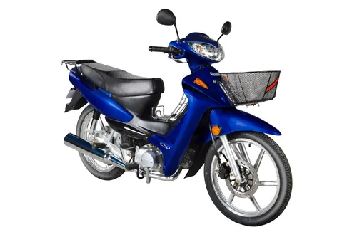 Moto Motos Yumbo Pollerita C 110 Dlx Aleación Con Casco
