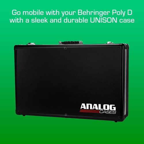 Estuche Analog Cases Behringer Poly D - Estuche Rígido