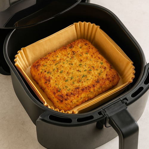 Kit Marmita Pote Cupcake 1,2l + 50 Formas De Papel Airfryer