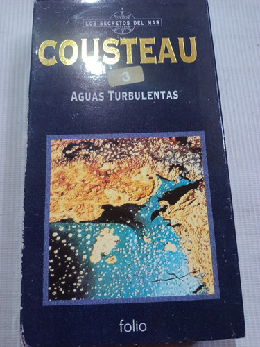 Película Vhs Cousteau 3 Aguas Turbulentas