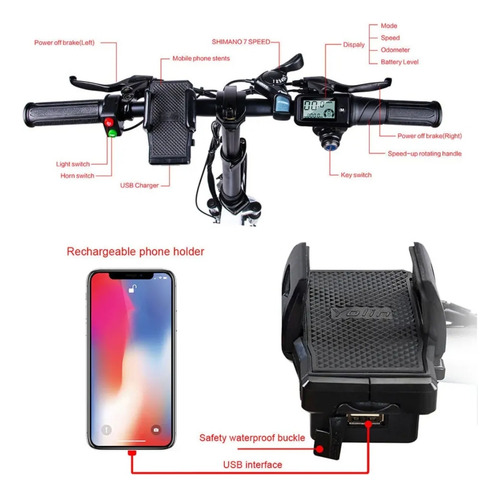 Bicicleta Eléctrica Plegable (Usado)