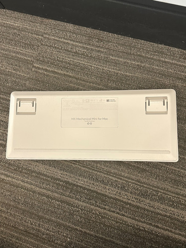 Teclado Logitech Mx Mechanical Mini Blanco Retroilum. Blanco Inglés (Usado)