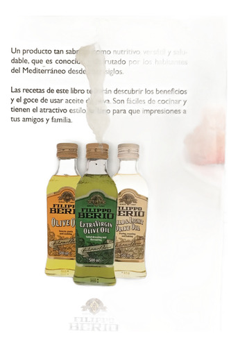 Cocinar Con El Ingrediente Esencial Aceite Filippo Berio (Usado)