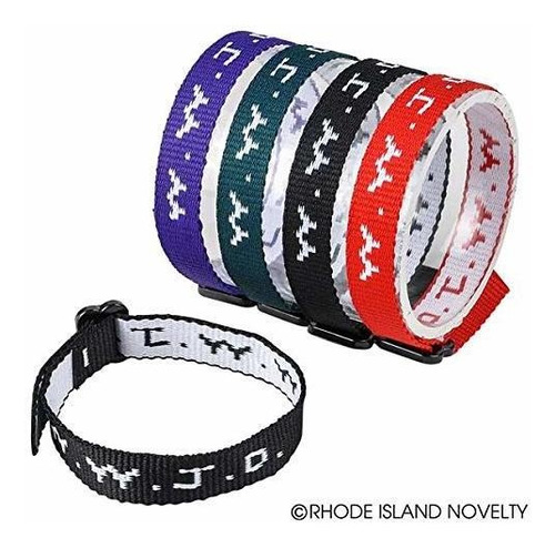 12 Pulseras Wwjd