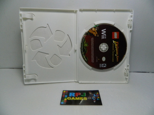 Lego Indiana Jones Original C/ Caixa P/ Nintendo Wii Loja Rj