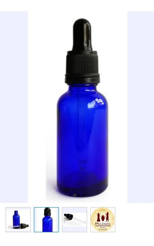 Imagen 2 de 4 de Frasco Gotario Largo Azul 30 Ml (pack X 60) ... Milenoil