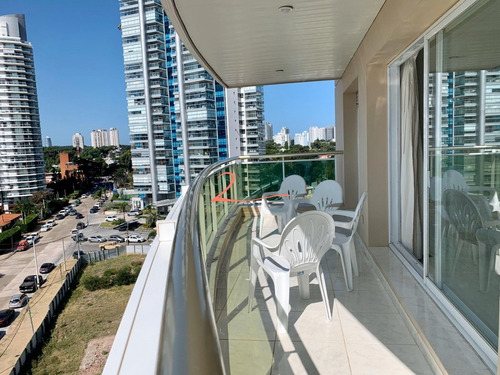 Coral Tower Punta Del Este Apartamento Lateral Con Vista Al Mar De Playa Mansa - Ref: 5331
