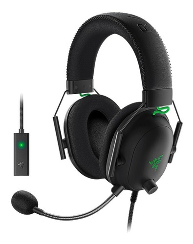 Imagen 1 de 7 de Auricular Gamer Razer Blackshark V2 + Usb Sound Card
