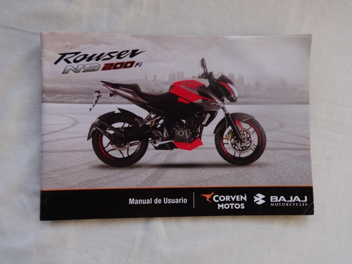 Manual Instruccion Rouser Ns 200fi Moto Motocicleta Catalogo