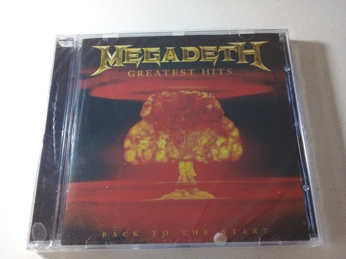 Megadeth Black To The Start Greatest Hits Cd