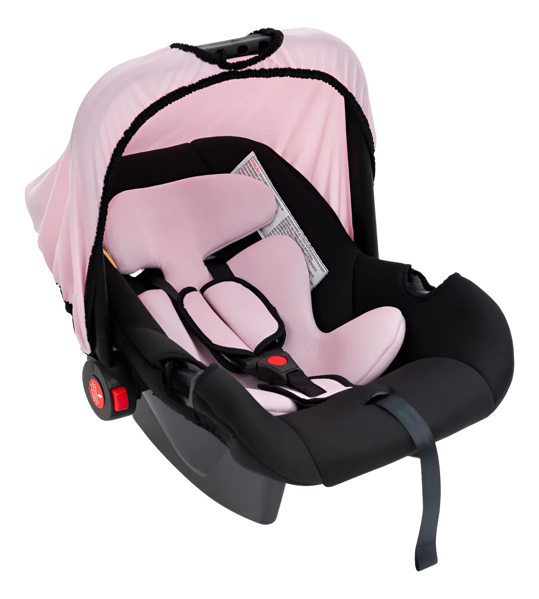 Styll Baby bebê Conforto para carro até 13 kg cor preto/rosa