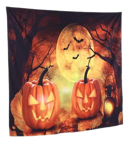 Alfombra Colgante De Pared Con Fondo De Tapiz De Halloween