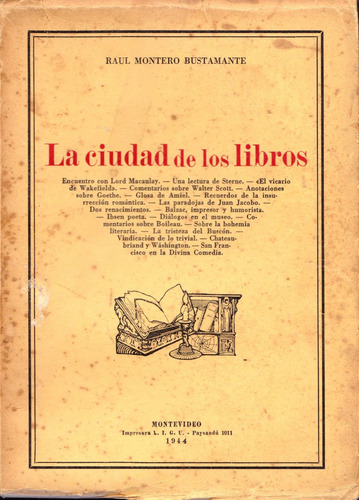 La Ciudad De Los Libros