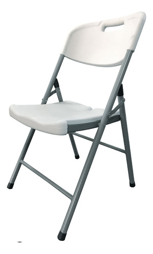 Silla Plegable Jardin Kushiro Pro Fspi-bmbl Blanca