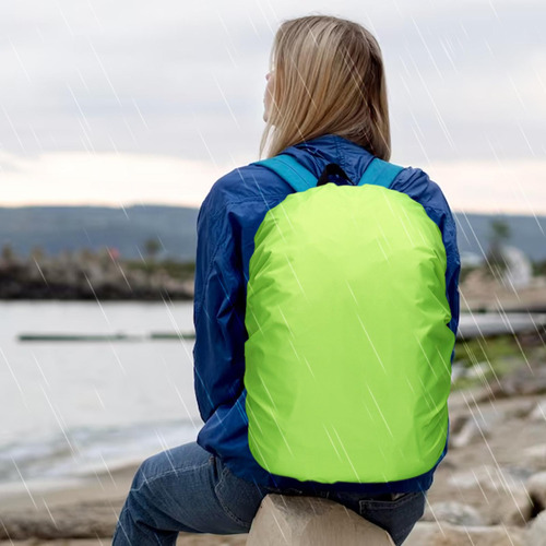 Mochila Cubierta De Lluvia Impermeable Mochila Verde S