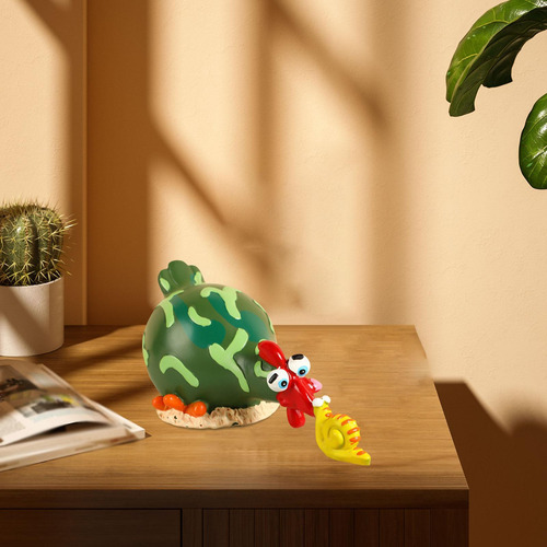 Figuras De Pollo Estatua De Pollo Linda Resina, Verde