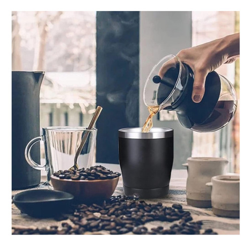 Vaso Termico Mug Taza De Acero Inoxidable 10 Oz Sublimacion