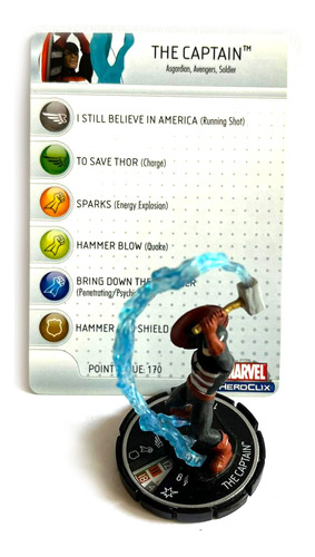 Heroclix Marvel The Captain #062 Chase Rare Captain America