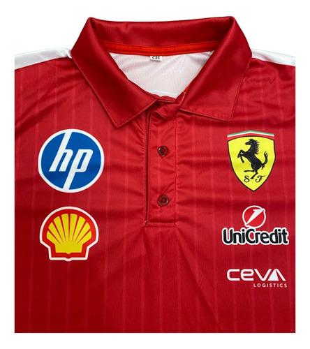 Playera F1 Tipo Polo, Hombre.