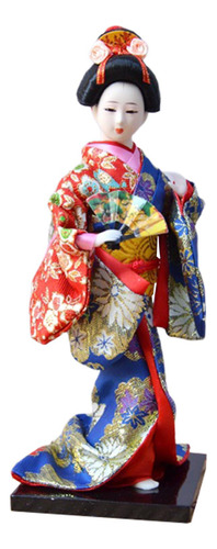 Muñeca Kimono Geisha Japonesa, Muñeco Kimono Popular, Muñeca