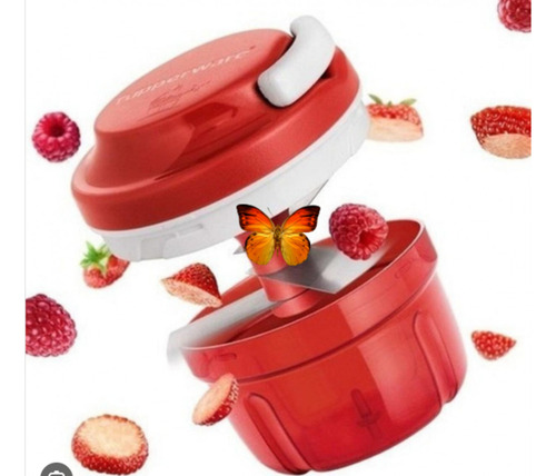 Supersonic Chopper Compact Turbo Chef Vermelho 300ml Vermelho
