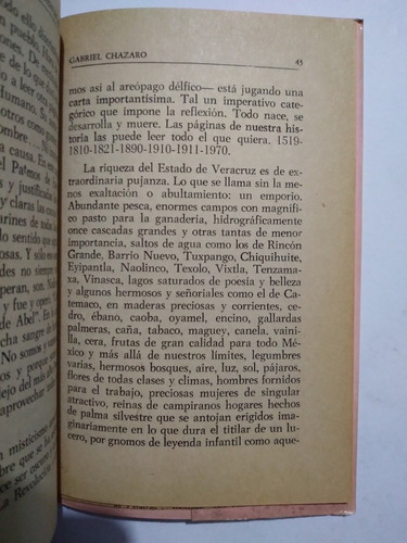 De Chalchihuecan A México 1970 Historia De Veracruz (Usado)