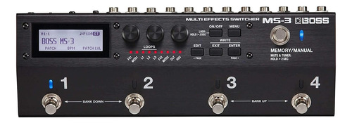 Boss Ms-3 Multi Effects Switcher, Potente