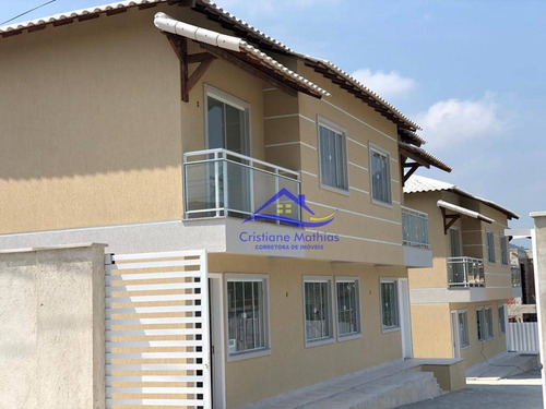 Imagem 2 de 22 de Casa Duplex Com 2 Dormitórios À Venda, 62 M² Por R$ 210.000 - Inoã - Maricá/rj - Ca0842