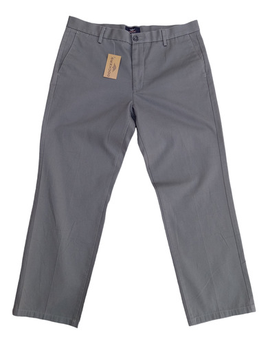 Pantalon Gris Formal Caballero Dockers Talla 36x30 Corte Fit