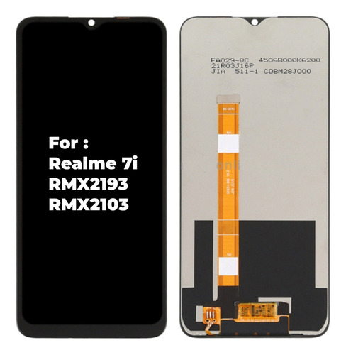 A Pantalla Táctil Lcd Para Oppo Realme 7i Rmx2193 Rmx2103