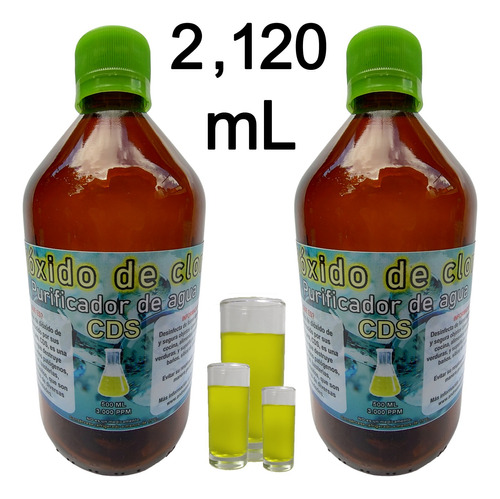 Dioxido De Cloro X 2120ml - mL a $75