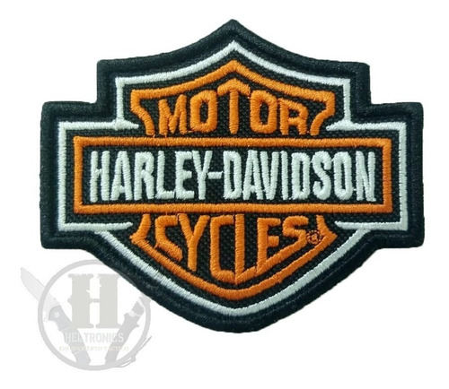 Imagen 1 de 1 de Parche Bordado Abrojo Harley Davidson Motorcycles Clasico 