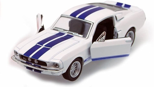 Auto Colección Metal Kinsmart 1967 Shelby Gt-500 1/38